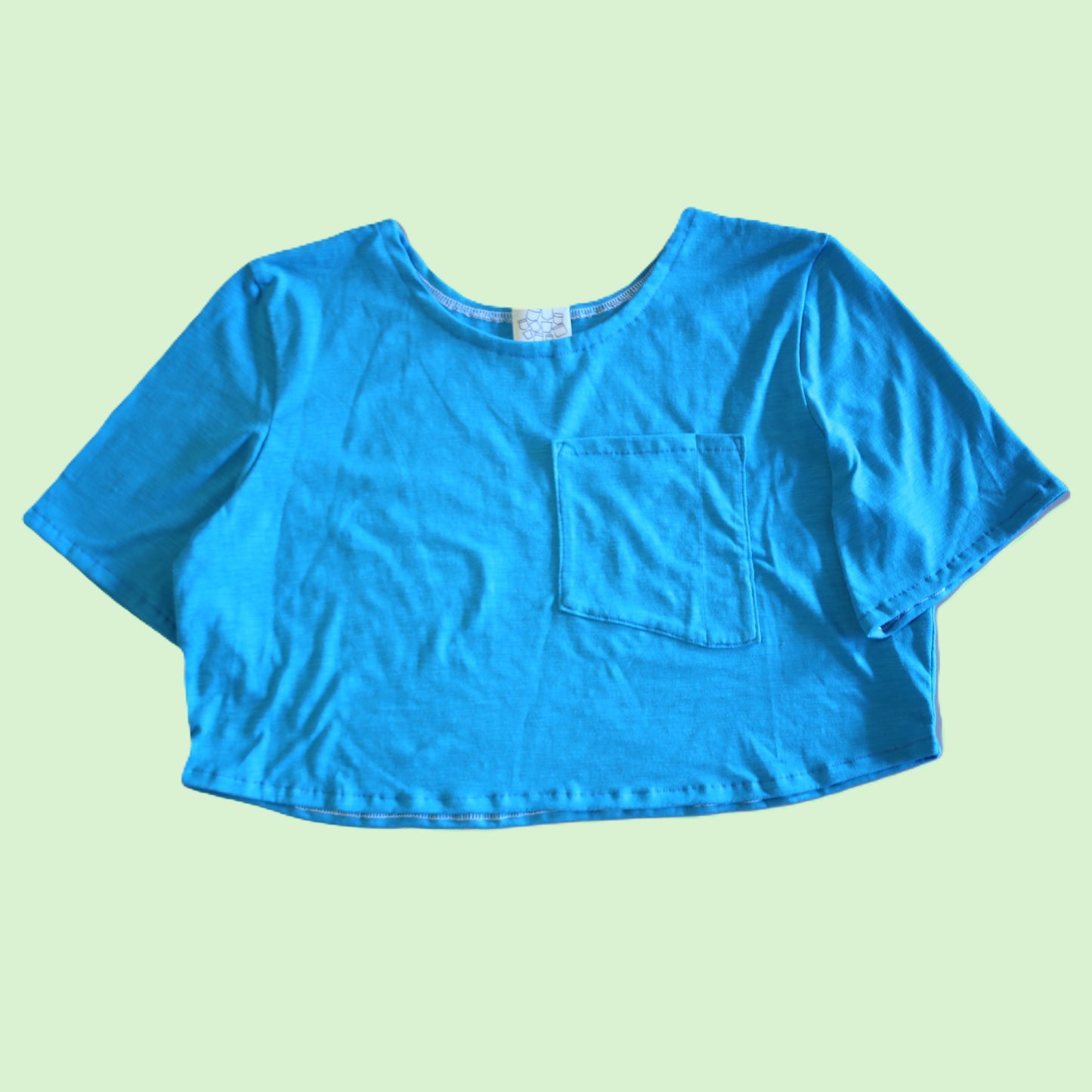 Cropped T-shirt (Limited Edition - Blue)