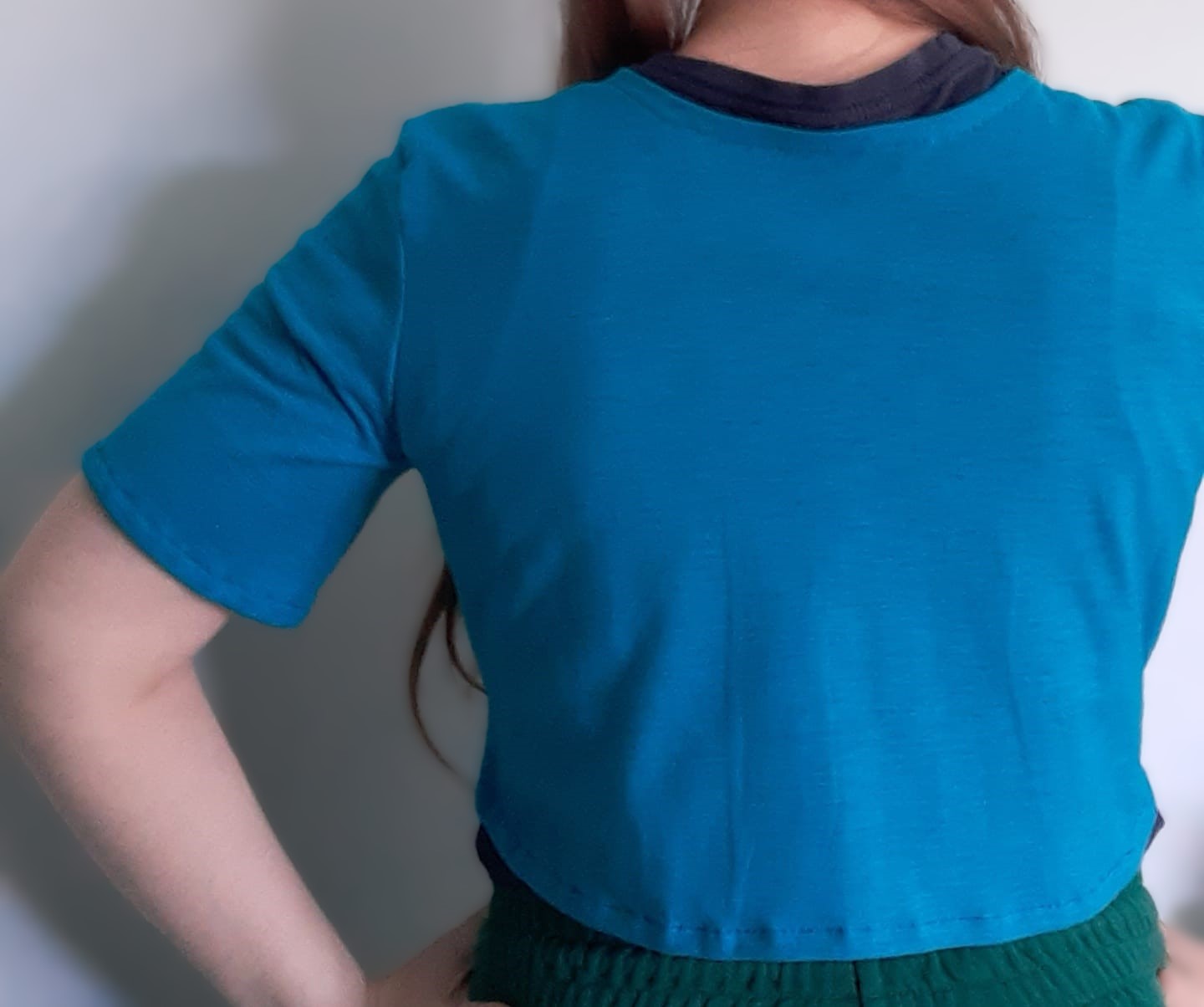 Cropped T-shirt (Limited Edition - Blue)