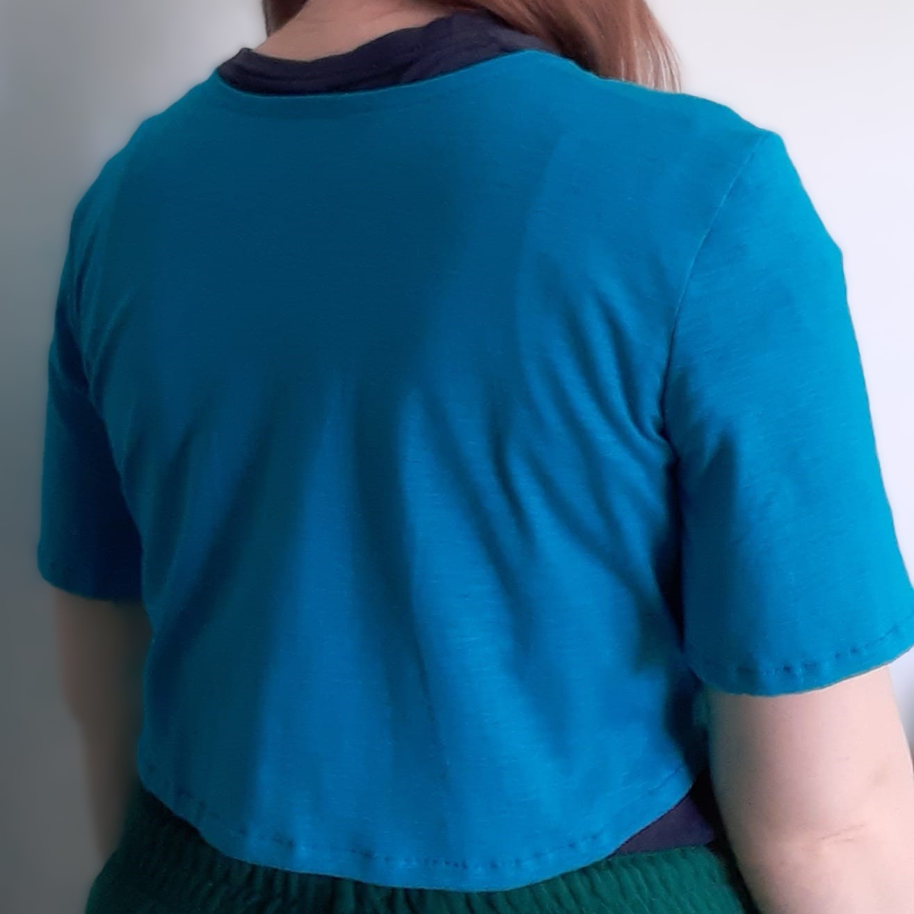 Cropped T-shirt (Limited Edition - Blue)