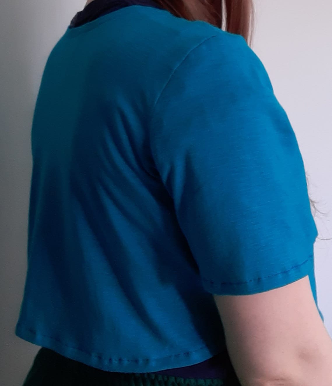 Cropped T-shirt (Limited Edition - Blue)